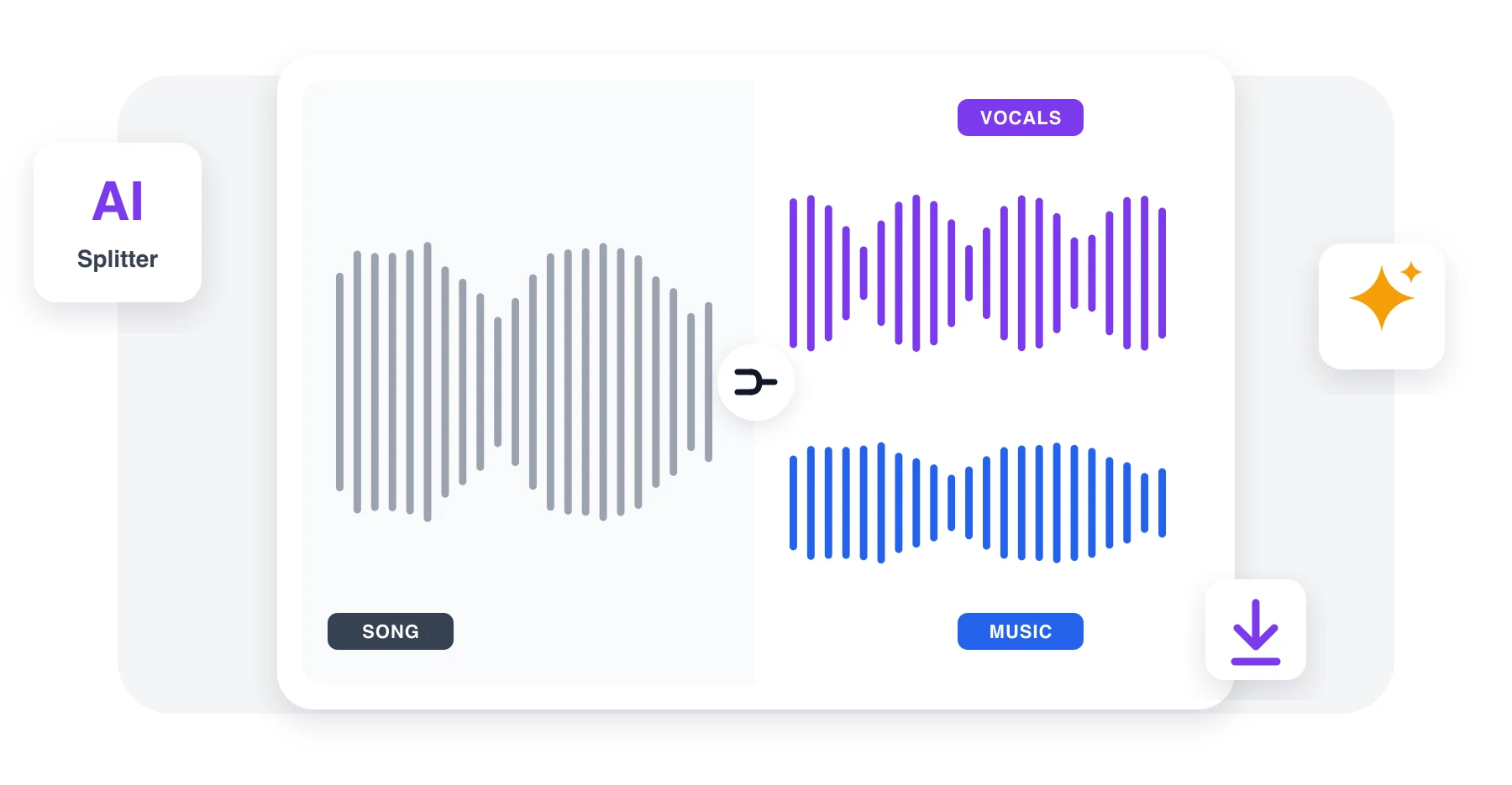 Remove Vocals from a Song Online — Vocal Splitter | Cacao Docs